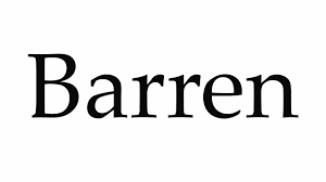 Speaker has an accent from lanarkshire, scotland. How To Pronounce Barren Youtube