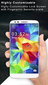 Works well and much quicker than on the stock samsung rom. Fingerprint Lock Screen Prank For Android Apk Download