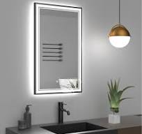 Amazon.com: osemy 30" x 18" LED Bathroom Mirror with Lights ...
