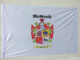 It is in six parts and made to look like a twisted rope. White Family Crest Flag 3 2