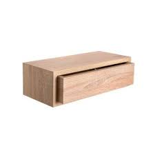 Etagere Tiroir Tiroir Hendrix Cm 45x13 5 Chene Sonoma Chene Naturel Brut L 13 Decorative Boxes Floating Nightstand Home Decor