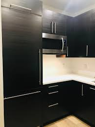 Ikea kitchen part 3 metod cabinets wall mounting. Ikea Tingsryd Kitchen Update Contemporary Kitchen New York By Basic Builders Inc Houzz