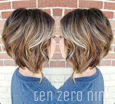 Reverse Bayalage From Blonde To Light Brown Wavy Angled Bob Plano Tx Studio Ten Zero Nine Choppy Bob Hairstyles Wavy Bob Hairstyles Angled Bob Hairstyles