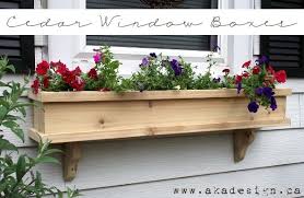 The Curb Appeal Series The Big Reveal Cedar Window Boxes Window Boxes Diy Window Box Flowers