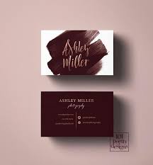 Elegant watercolor flowers with faux gold foil business card. Watercolor Business Card Burgundy Rose Gold Business Card Gold Foil Printable Busi Business Card Photographer Watercolor Business Cards Rose Gold Business Card