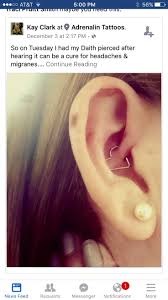 Daith Piercing For Anxiety