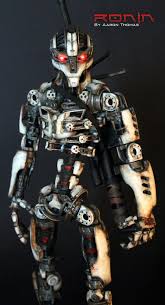 Ronin By Aaron Thomas A 3d Printed Action Figure Scifi Artwork Mecha Anime Science Fiction Art