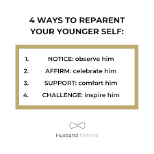 How many inner child worksheets are there per day? Four Ways To Reparent Yourself