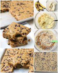 Chocolate Chip Banana Bars Are A Simple Delicious Banana Bar Recipe That S Even Better Than Banana Brea Banana Recipes Easy Ripe Banana Recipe Banana Recipes