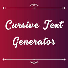 Cursive fonts simply emulate cursive handwriting, in which letters are usually connected in a slanted and flowing manner. Cursive Text Generator To Make Stylish Cursive Fonts