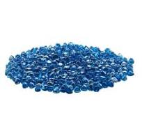 Empava 10 lbs. 1.0-in Emerald Green Drop Beads Reflective Fire Glass for  Gas Fire Pit - 1.0"
