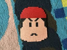 Roblox Arsenal Game Delinquent Head Perler I 2020