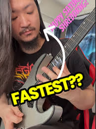 Japan's Fastest Guitarist: A Shredding Showcase
