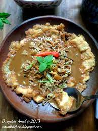 Telur Dan Tahu Dicampur Menjadi Satu Lalu Digoreng Dadar Hingga Matang Disajikan Bersama Siraman Kuah Resep Masakan Indonesia Makanan Resep Masakan Malaysia
