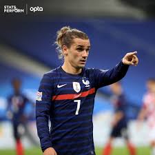 Antoine griezmann misses his second penalty in four days but france still beat andorra in euro 2020 qualifying. Optajean On Twitter 32 Antoine Griezmann Has Scored His 32nd Goal For France Overtaking Zinedine Zidane To Become The 5th Best Scorer Of The History Of Les Bleus Grizi Fraukr