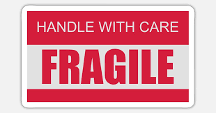 Wenn er ruft, kommen kolleginnen und . Fragile Handle With Care 2c Sticker Spreadshirt