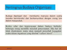 Diajukan untuk memenuhi salah satu tugas kelompok matakuliah komunikasi organisasi yang diampu oleh teknologi muncul sebagai akibat makin merebaknya globalisasi dalam kehidupan organisasi. Budaya Organisasi Budi Setiawan S E M M 10 5 Ppt Download