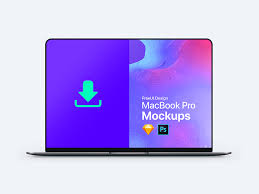 A Compilation Of Free Macbook Mockups In Psd And Sketch For 2019 Macbook Mockup Macbook Pro Mockup Photoshop