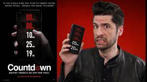 Based on the horror movie countdown, this app will predict exactly how long is left. Countdown Movie Review Youtube