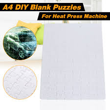 Dye sublimation blanks are fun, cost effective, and easy way to personalize your garments or hard surfaces. A4 Diy Blank Jigsaw Puzzle Dye Sublimation Printable Jigsaw Puzzle For Heat Press Machine Walmart Com Walmart Com