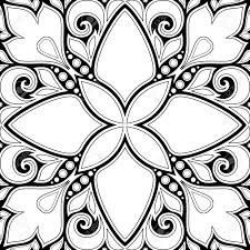 Explore layout patterns to help you plan the installation. Monochrome Seamless Pattern With Mosaic Motif Endless Floral Texture In Paisley Indian Style Tile Ethnic Background Simple Coloring Book Page Vector Contour Illustration Abstract Mandala Art Royalty Free Cliparts Vectors And Stock