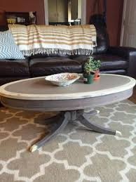 Coffee table made with small palettes painted in gray and white. 9 Oval Mahogany Coffee Tables Ideas Mahogany Coffee Table Coffee Table Mahogany