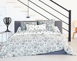 Linge De Lit Motif Foret D Hiver Becquet Creation Becquet Linge De Lit Housse De Couette 260x240 Housse De Couette 200x200