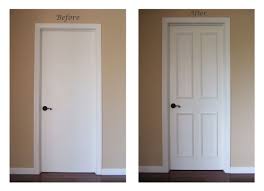 What A Difference A Few Minutes Can Make Http Luxe Architectural Com Collections Door Moulding Kits 1 Door Molding Kit Traditional Interior Doors Home Diy