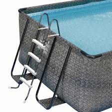 Summer Waves Elite Dark Wicker 12 Ft X 24 Ft Rectangular 52 In Deep Metal Frame Above Ground Pool Package Nb2134 The Home Depot In 2020 Summer Waves Pool Above Ground Swimming Pools