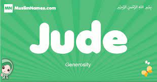 Naming your sweet little baby. Jude Meaning Of The Muslim Baby Name Jude
