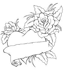 Easy heart coloring pages for kids stripe patterns what mommy. Roses And Hearts Coloring Pages Best Coloring Pages For Kids Heart Coloring Pages Rose Coloring Pages Lion Coloring Pages