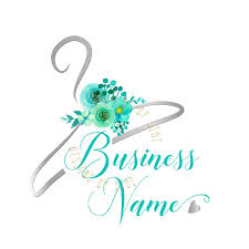 Custom Logo Design Clothes Hanger Logo Fashion Silver Teal Blue Hanger Logo Turquoise Silver Logo Hanger Business Logo Fashion Logo En 2020 Logo De Ropa Logotipo De Ropa Nombres Tiendas De Ropa