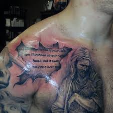 17 fear no man but god tattoo. The 60 Best Bible Verse Tattoos For Men Improb