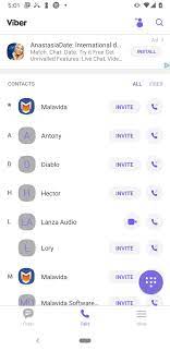 Descargar la última versión de viber para android. Viber Messenger 16 4 7 6 Descargar Para Android Apk Gratis