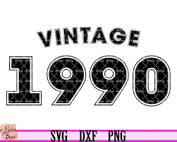 May all your dreams come true and may all your blessings magnify as the days go by. 31st Birthday Shirt Svg Vintage 1990 Svg Sublimation Png Transfer Birthday Retro 1990 Birthday Svg Silhouette Vector Cricut Cutting File Clip Art Art Collectibles