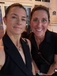 Danica: shades off, ready to go! 😎