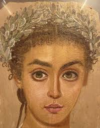 Mummy Portrait Of A Young Woman Detail A Photo On Flickriver Portrait Ancient Paintings Ancient Art