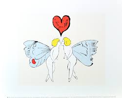 Check spelling or type a new query. Andy Warhol I Love You So C 1958 Angel Poster Kunstdruck Bei Germanposters De