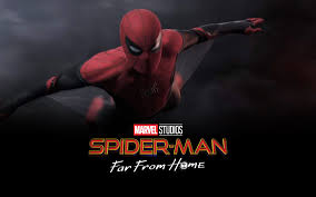 A bearded jake gyllenhaal wearing a fishbowl on his head and fighting a giant pile of sand. Spider Man Far From Home 2019 Wallpapers Top Free Spider Man Far From Home 2019 Backgrounds Wallpaperaccess