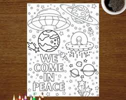 Download this adorable dog printable to delight your child. Galaxy Coloring Etsy