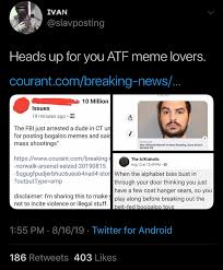 Watch heard a news anchor refer to the ate as alphabet boys, i'm dead memes, 4chan memes, greentext memes, pol memes, textpost memes | video & gifs. Growing Up Guns I Was Waiting To See When The Alphabet Facebook