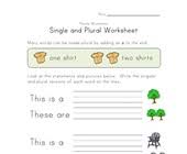 If you teach kids, consider incorporating some songs and chants into your lesson. 8 Great Free Plural Worksheets All Kids Network