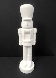 Unfinished 10 1 2 Ceramic Bisque Nutcracker Ready To Paint U Paint Christmas Lukisan