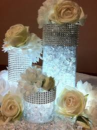Vintage Hollywood Bridal Shower Hollywood Regency Or Old Hollywood Style Wedding Or Bridal Shower Wedding Centerpieces Wedding Decorations Vase With Lights