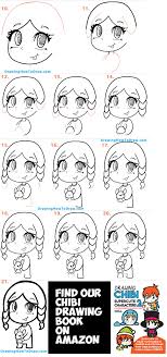 How To Draw Anime Manga Chibi Girl With Her Corgi Puppy How To Draw Step By Step Drawing Tutorials