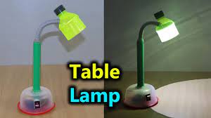Do you need a lamp for your living room? How To Make Table Lamp At Home Easy And Simple 2019 Youtube