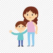 Mother And Son Clipart Images | Free Download | PNG Transparent Background  - Pngtree