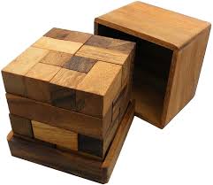 Maybe you would like to learn more about one of these? Brain Storm Cube Wooden Brainteaser Puzzle
