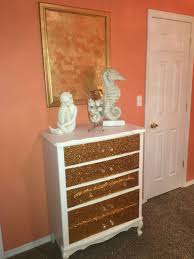 Black And Rose Gold Dresser Diy Glitter Dresser Diy Baby Furniture Glitter Dresser Diy Dresser Makeover