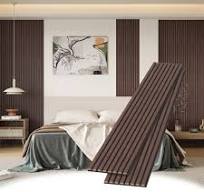 Amazon.com: POHARE Paneles de pared de listones de madera, paquete de 2  paneles decorativos de madera de 8 x 1 pie para pared, elegantes paneles de  ...